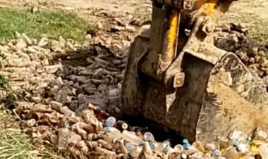 भांवरकोल थाने में नष्ट की गई शराब की सूचियां