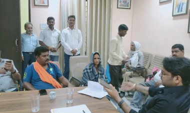 जिला पंचायत अध्यक्ष प्रतिनिधि ने किया जन सुनवाई