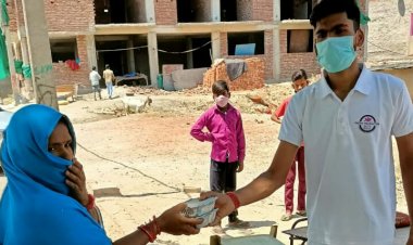 जरूरतमंद मजदूर परिवारों को पौष्टिक भोजन उपलब्ध करा रहीं है दददा फाउंडेशन