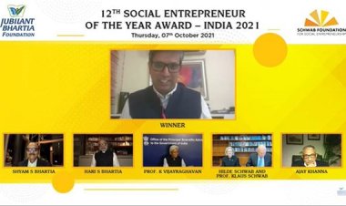 Pranshu Singhal of KARO SAMBHAV Wins the 12th Social Entrepreneur of the Year (SEOY) Award - India 2021