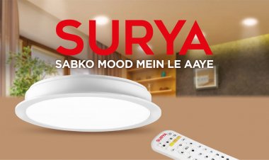 सूर्या रोशनी की स्मार्ट डाउनलाइटर्स की इनोवेटिव रेंज के साथ बिजली बचाने की ताकत अब आपके हाथ में