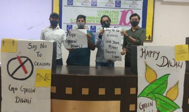 सलाम नमस्ते में कोविड मुक्त त्योहार पर कार्यशाला का आयोजन