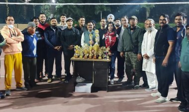 युवाओं को प्रेरित करने के लिए हिमालया प्राइड सोसायटी में हुआ बॉलीवाल टूर्नामेंट