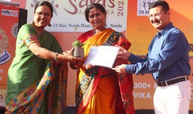 अंतर्राष्ट्रीय महिला दिवस पर पुलिस ने सरस मेले में किया सम्मान समारोह आयोजित