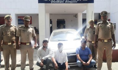 नोएडा: फरार चल रहे तीन शराब तस्कर गिरफ्तार