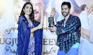 'जुग-जुग जीयो' की स्टारकास्ट ने दिल्ली में किया फिल्म का प्रमोशन