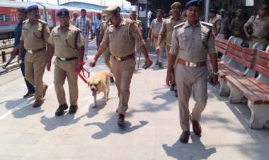 सिटी रेलवे-स्टेशन पर सुरक्षा के लिए हाई अलर्ट