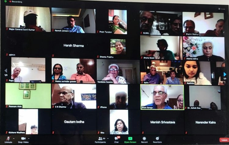 नोएडा वासियों ने दी अपने चहेते संजय लोढा को अनूठी संगीत मय श्रद्धांजलि