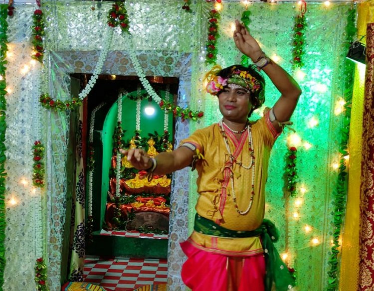 एक सौ सातवां छ: दिवसीय कृष्ण जन्मोत्सव संगीत समारोह का शुभारंभ