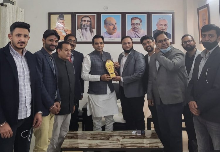 जी.बी.आई.ए. ने विधायक के सामने रखी अपनी समस्याएं