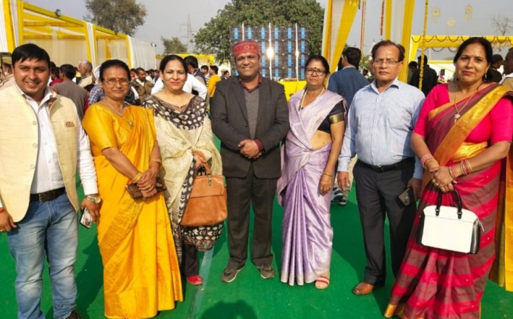 बागपत क्षेत्र में चर्चा का विषय बना सांसद के पुत्र प्रकेत आर्य का रिसेप्शन कार्यक्रम