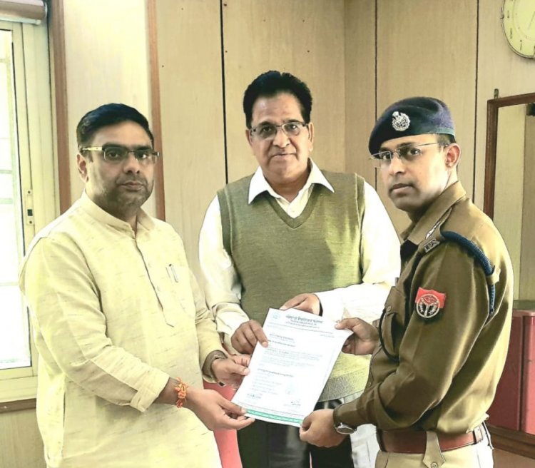 एन.सी.एफ. ने की यातायात के डिप्टी कमिश्नर से मुलाकात