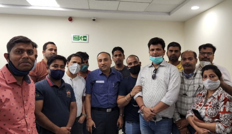 बिजली कटौती मुद्दे पर नेफोवा सदस्यों ने NPCL के वीपी से की मुलाकात