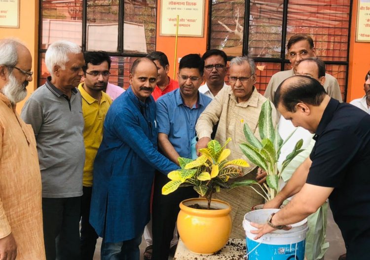 विश्व पर्यावरण दिवस : प्रेरणा मीडिया केंद्र में मनाया गया पर्यावरण दिवस