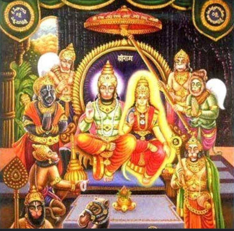 हनुमान जी की पत्नी के साथ दुर्लभ फोटो