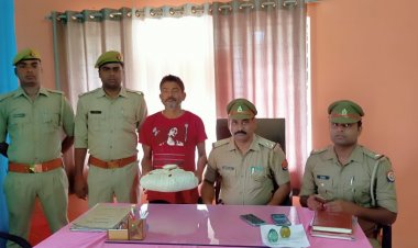 1 किलो गांजा के साथ एक गिरफ्तार, कासिमाबाद पुलिस को मिली कामयाबी