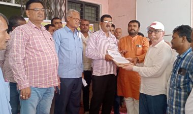 राज्य कर्मचारी संयुक्त परिषद ने किया धरना प्रदर्शन