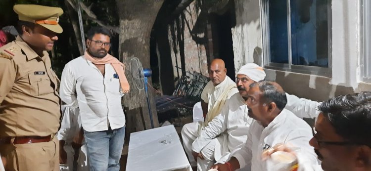 शोक संवेदना व्यक्त करने पहुंचे स्वतंत्र प्रभार राज्यमंत्री