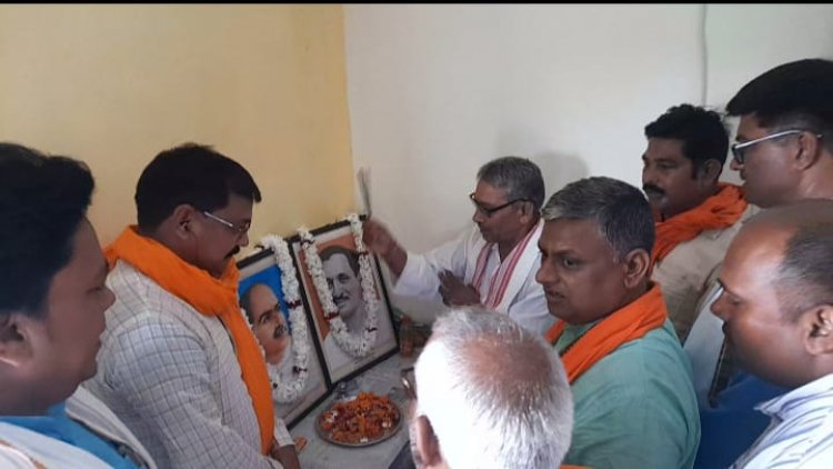 देश की एकता अखंडता के लिए डा श्यामा प्रसाद मुखर्जी ने अपना जीवन बलिदान कर दिया- सकलदीप राजभर