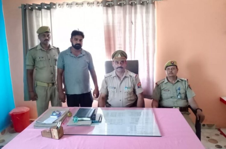 कासिमाबाद पुलिस को मिली कामयाबी, धार्मिक सौहार्द बिगाड़ने के आरोपी को भेजा जेल