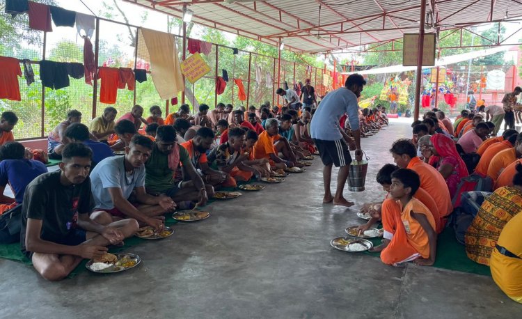 धर्म नगरी हरिद्वार में इन दिनों कांवड़ मेला पर कांवड़ियों की धूम