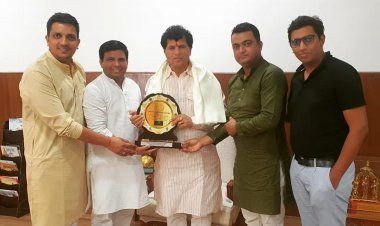 केंद्रीय कृषि राज्य मंत्री कैलाश चौधरी को नोवरा राष्ट्रीय सम्मान 