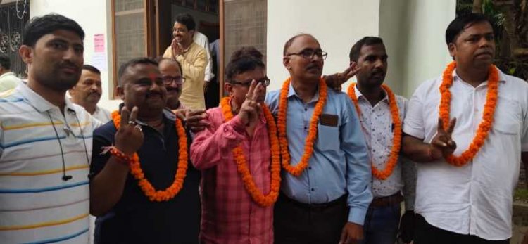 पत्रकार एसोसिएशन के दूसरी बार जिलाध्यक्ष बने विनोद पाण्डेय