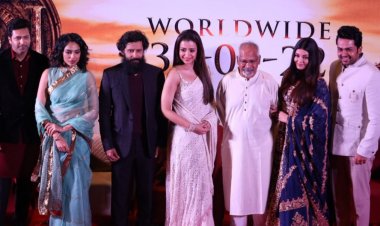 दिल्ली में प्रमोशन करने पहुंची मैग्नम ओपस ‘पीएस-1’ की टीम