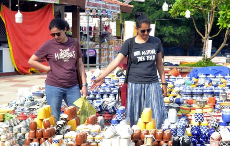 नॉर्थ-ईस्ट फेस्टिवल में मणिपुर नागालैंड के उत्पादों की रही धूम