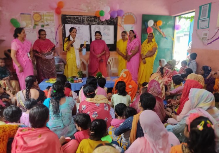 जनपद के 1108 आंगनबाड़ी केन्द्रों पर हुई स्वस्थ बालक-बालिका प्रतिस्पर्धा