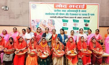 25 आंगनबाड़ी केंद्रों को शाला पूर्व शिक्षण सामग्री वितरण कार्यक्रम में वर्चुअली शरीक हुईं राज्यपाल 