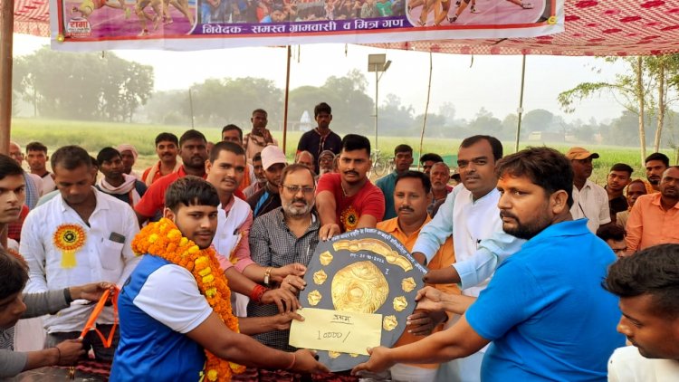 सन्नी यादव स्मृति मे हुआ कबड्डी प्रतियोगिता का आयोजन