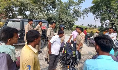 बैंक ग्राहक सेवा केंद्र संचालक से चार लाख, लैपटॉप लुटकर भागे बदमाश