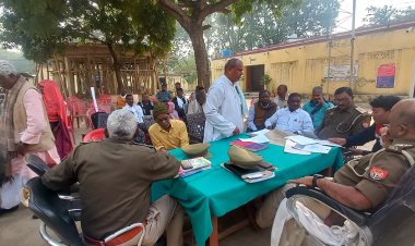 ( बिरनो ) थाना दिवस पर पङे मात्र तीन प्रार्थना पत्र