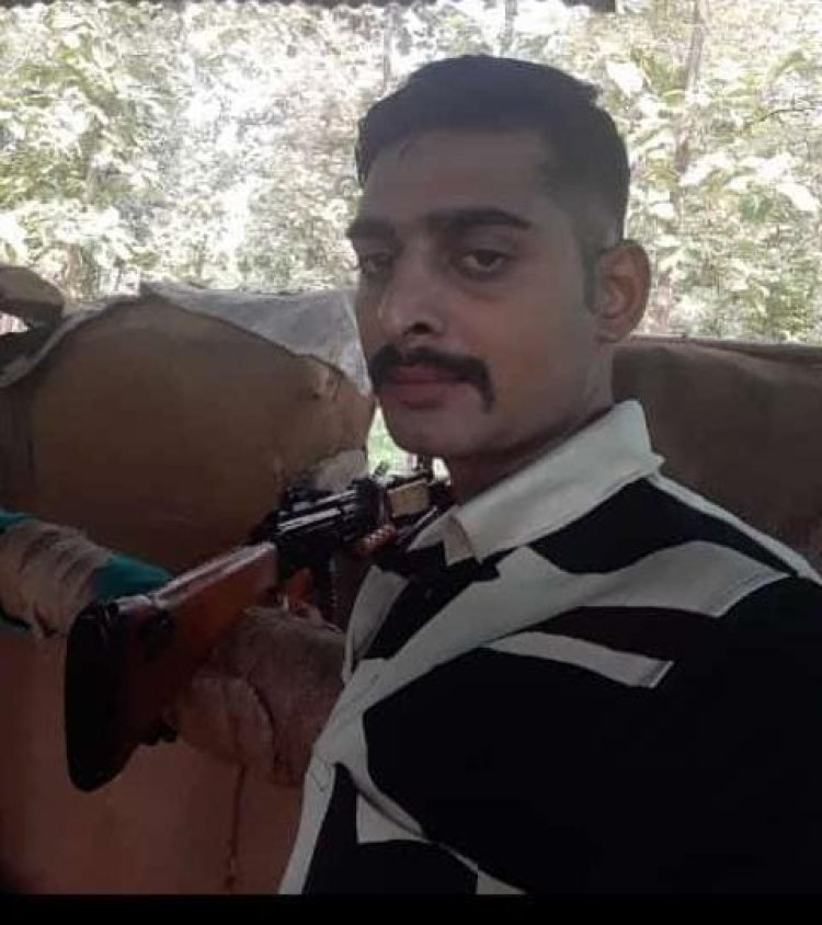 जवान का शव आते ही माहौल हुआ गमगीन