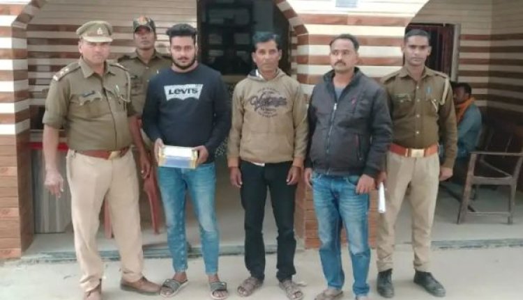 बरहपुर निवासी पर गोलीकांड के तिन आरोपी गिरफ्तार