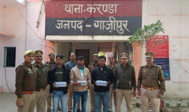 अवैध तमंचा संग तीन गिरफ्तार, भेजे गए जेल