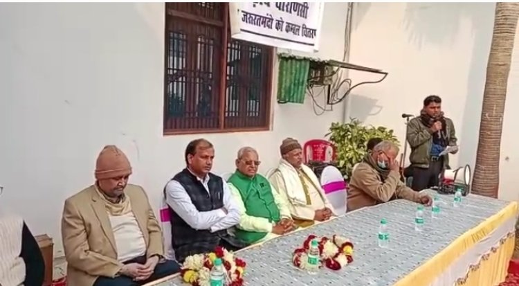 अघोर परिषद ट्रस्ट द्वारा किया गया कंबल वितरण