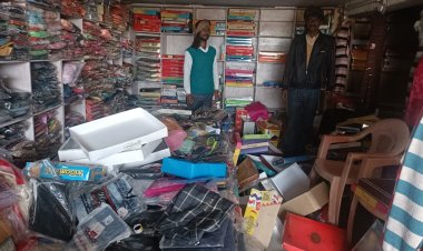 कपड़े की दुकान से लाखों का माल ले उड़े चोर ,बिरनो पुलिस पर उठे सवाल