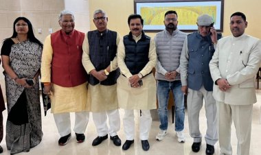 विदेश मंत्रालय के आदेश पर 'हिंदी विश्व सम्मेलन' में शामिल होने के लिए राज्यसभा सांसद रामचंद्र जांगड़ा फिजी रवाना