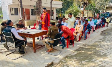 अराजक तत्वों को चिन्हित कर होगी कङी कार्यवाई