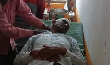 नाली निर्माण से खुन्नस खाये युवकों ने प्रधान और भतीजे को मारपीट कर किया लहूलुहान