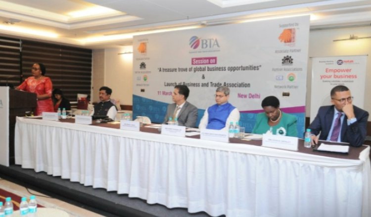 Session on A treasure trove of global business opportunities & Launch of Business and Trade Association 