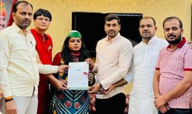 सोनिया शर्मा बनी भाकियू अंबावता की महिला प्रकोष्ठ महानगर अध्यक्ष 