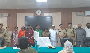 पुलिस की सूझबूझ से विनीता अनीता और नसरीन पहुंची ससुराल 