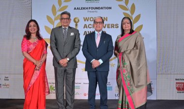 आलेख फाउन्डेशन ने गुंजन फाउन्उेशन के सहयोग से आयोजित किए वुमेन अचीवर अवाॅर्ड्स