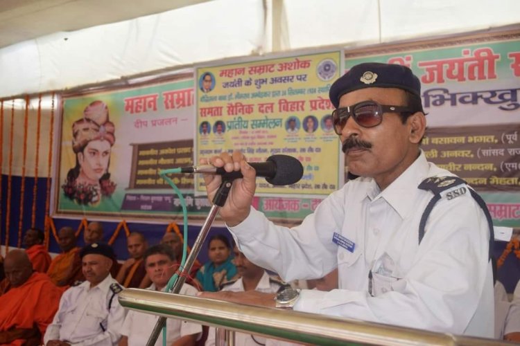 इस बार और अधिक भव्य होगा सम्राट अशोक का जयंती समारोह कल पटना मे - श्रीनाथ सिंह बौद्ध 