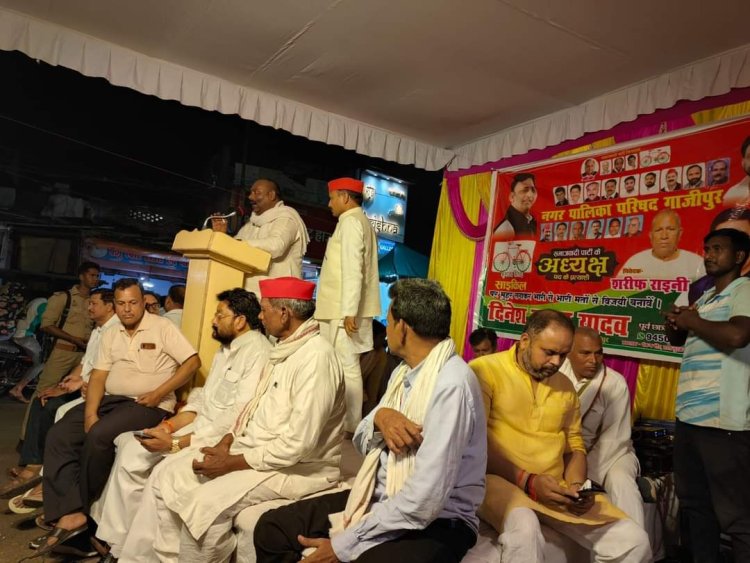 नगर पालिका में भाजपा का सिर्फ झूठ फरेब - विधायक जै किशन साहू