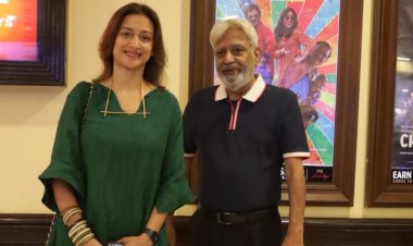 योगेश वर्मा और गौरी प्रधान ने फिल्म 'ए विंटर टेल एट शिमला' का प्रमोशन किया