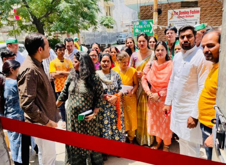 भाकियू अंबावता के महानगर कार्यालय का हुआ उद्घाटन